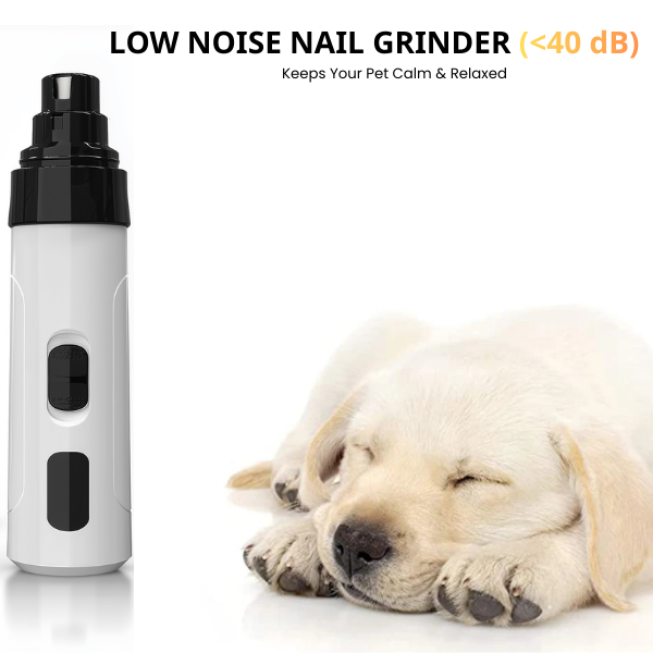 CuddlePaw™ Quiet Gentler nail greinder